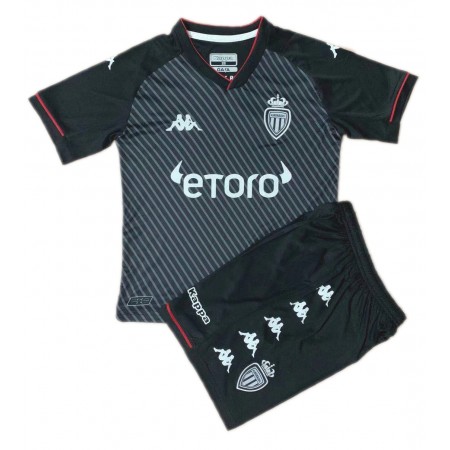 Fußballtrikots AS Monaco Kinder 2021-2022 Kurzarm Auswärts-trikot kaufen
